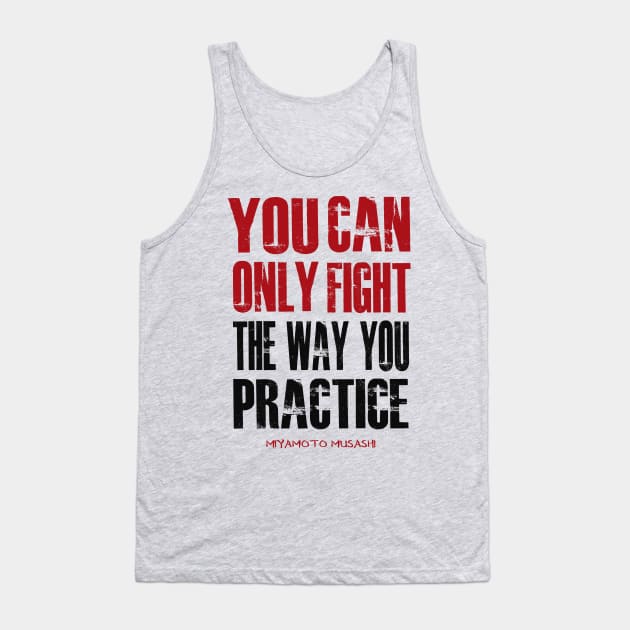 You Can Fight Tank Top by Blind Ninja